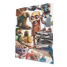 Frazada de Flannel Ultra Suave – Calientita, Ligera y Cómoda | Ideal para Cama, Sofá y Viaje de Italian Brianrot - Camel - Ver 6