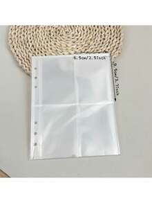 A5 Double Ring Binder, 10pcs Loose Leaf Bags, DIY Photo Album Storage Notebook, Kpop Organization Binder - Multicolor - View 10