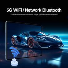 Qetupa 10.1英寸安卓15平板电脑，配备保护套、鼠标和键盘，6GB内存+128GB存储空间（可通过MicroSD卡扩展至1TB），MTK6771八核2.0GHz处理器，高清(1280x800) IPS触控屏，500万像素前置摄像头和1300万像素后置摄像头，6000mAh长效电池，支持802.11ax Wi-Fi 6、蓝牙5.2、GPS和Type-C充电。 - 淺藍色 - 查看 10