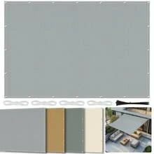 Premium Rectangle Canopy Shade Cloth - Heavy-Duty Polyester Outdoor Sun Shelter Fabric With Waterproof & UV Protection For Patio, Garden, And Backyard (Multiple Sizes) - 2*3m - View 13