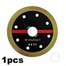 1片/3片/5片装玻璃切割片，薄金刚石锯片，适用于瓷砖、石材、大理石、人造石切割 - A - 查看 4