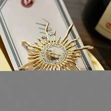 Alloy Sun God Brooch, Luxurious Exaggerated Baroque Lapel Pin For Women - Brooch - View 3