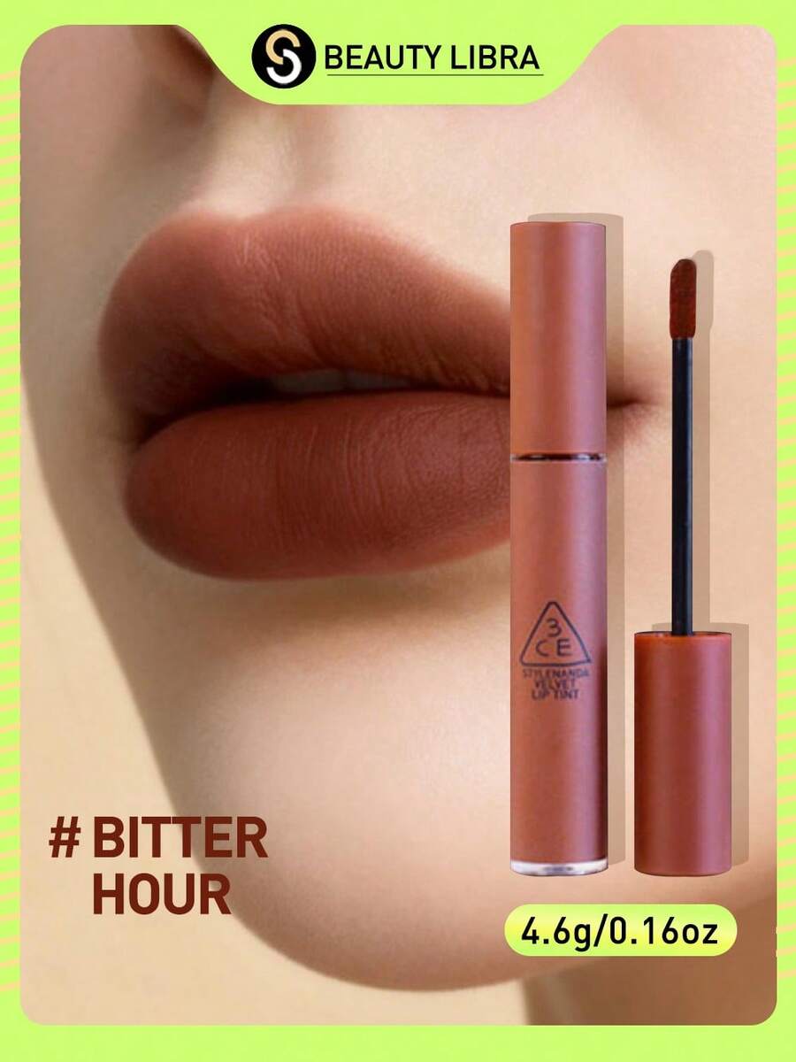 3CE Lip Tint #BITTER HOUR 4.6g, Suitable For Daily Makeup - #BITTER HOUR - View 1