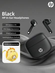 HP Wireless Earbuds, True Wireless Noise Cancelling Earphones, Compatible With Apple, Android And Other Devices, Comes With Charging Case, Suitable For Spring, Summer, Autumn And Winter, Also An Excellent Christmas Gift - H10J+ Headphone Storage Bag - View 14