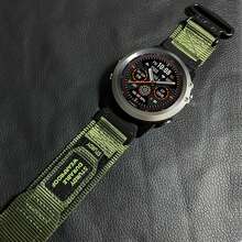 1 pièce Bracelet de montre en nylon 22-26mm compatible avec Fenix 6 6S 7 Pro 7S 7X 8 AMOLED 43 47 51 Instinct 3 2X 2 2S Epix Pro Gen2 - Multicolore - Voir 11