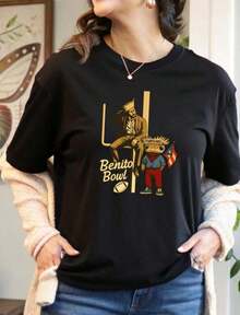 Benito Bowl Bad Bunnys Shirt Bowl Bunny LX Shirt Puerto Rico Music - Đen 14 - Xem 2