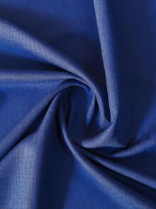 Heavyweight Viscose Twill Fabric | Thick Viscose Twill - 皇家藍08 - 查看 1