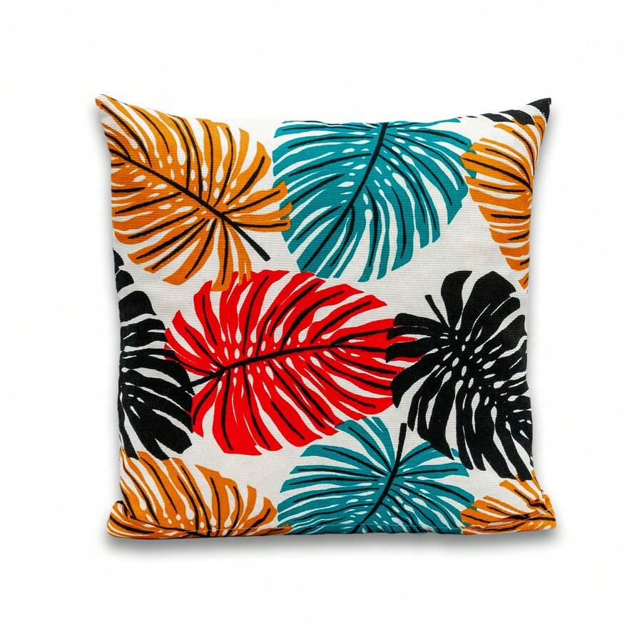 1 Cushion Cover With Zipper 40x40 Collection 2024 Gorgeous - FLORAL - COLORFUL RIBS - View 1