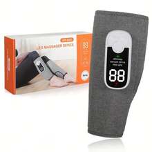 USB Rechargeable Air Compression Leg Massager, 3 Intensity Levels, 3 Heating Modes, Portable Calf Circulation Pressure Massage Device, Muscle Relaxation, Ideal Home Gift - Multicolor - View 13