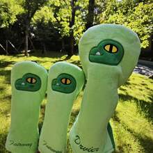1pc New Korean Style Golf Club Cover, Unisex - Green - View 2