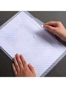 Large Capacity Document Bag, Waterproof And Stain-Resistant, Provides Robust File Protection, Flexible Usage, Suitable For Office And School Supplies - Sets - View 4