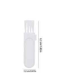 1pc Window Cleaning Brush, Easily Cleans Crevices And Dust, Wipes Glass/AC Vents/Window Tracks, One-Click Cleaning Without Disassembly Or Washing, Non-Damaging To Blades, Essential Cleaning Tool For The Slouchy - None - View 12