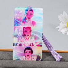 Mattel 韩流女团主题亚克力流苏书签，文学爱好者礼物 - 彩色 - 查看 11