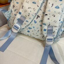 Mẫu balo thời trang tối giản, dễ thương dành cho nữ sinh trung học/phổ thông, hàng mới về mùa xuân 2026. - A - Xem 12