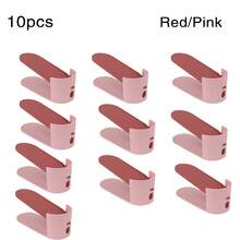 10 Grid Adjustable Shoe Groove Shoe Rack Shoe Stacking Rack Shoe Storage Shoe Organizing Rack Shoe Rack - Multicolor - View 8