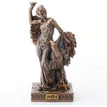 Veronese Design Hebe Greek Goddess Of Youth Resin Figurine Handpainted Bronze - 1 - Xem 2