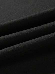 Áo hoodie nam cổ cao giữ ấm, màu trơn, kiểu dáng tối giản, thích hợp phối cùng quần jeans để mặc hàng ngày. - màu đen - Xem 6