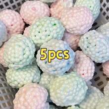 1/5个手工捏珠球玩具，趣味减压，缓解焦虑，集中注意力，是生日礼物、派对礼物、节日礼物、袜子礼物、派对礼物和恶作剧游戏的完美选择！（不含针） - 彩色 - 查看 7