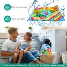 1 pièce Tapis de reniflement pour chiens, tapis de reniflement lent pour petits animaux de compagnie comme les chats, les lapins - Aide à soulager le stress et à l'entraînement - Stimule les compétences de recherche de nourriture de votre animal de compagnie, fournitures pour chiens - Multicolore - Voir 12