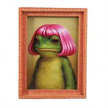 1 chiếc nam châm tủ lạnh hình ếch ngộ nghĩnh, thiết kế ếch xanh, kiểu dáng thời trang, trang trí nhà bếp hiện đại, cấu trúc gỗ bền chắc, phù hợp với tủ lạnh. - Nhiều màu - Xem 20