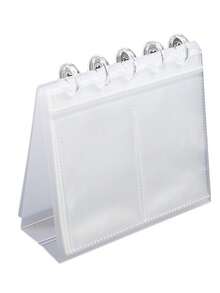 3-Inch/4-Inch Photo Album, Desktop Upright Calendar Photo Album, Idol Rice Cake Making Small Card Storage Album - Platform - View 6