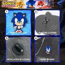 1 Pc Sega Officially Licensed  Enamle Pin - Zinc Alloy Brooch Pin - Cute Badget Decoration For Clothes Gifts For Friends Collectible Accessory - Classic Type - View 5