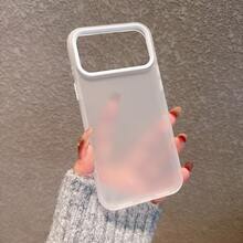 极简哑光硬质亚克力手机壳,适用于 17 Pro Max/17 Pro/17 Air/17/16/16 Pro Max/16 Plus/16 Pro/16 E/15/15 Pro Max/15 Pro/15 Plus/11/12/13/14 Pro Max/XS/XR/11 Pro/11 Pro Max/12 Pro/12 Pro Max/13 Pro/13 Pro Max/14 Pro/14 Pro Max,采用硬化亚克力材质。 - 白色 - 查看 3