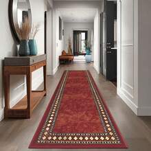 1pc Striped Floor Mat, Suitable For Laundry Room, Hallway, Kitchen, Living Room, Bedroom, Sunroom - Perfect Decor And Gift - (4) - View 3