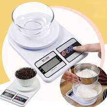 Kitchen Scales - White - View 1