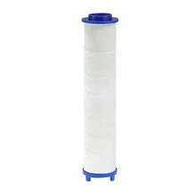 10个通用PP泡沫淋浴喷头过滤器，尺寸10 x 2.5厘米，适用于硬水，吸附污垢，螺旋桨驱动 - 彩色 - 查看 10