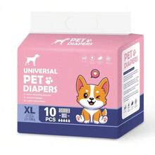 Tampoane de unică folosință pentru urina câinilor, scutece țesute super absorbante pentru animale de companie, potrivite pentru căței, câini seniori, post-operatorii, soluție pentru incontinență, etanșe și confortabile - Multicolor - Vizualizare 13