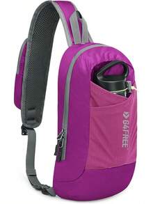 - Bolso bandolera con bloqueo RFID, ligera, bandolera para viajes, deportes, correr - 04 - Ver 13
