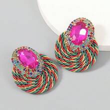 Women Stud Earrings - White - View 9
