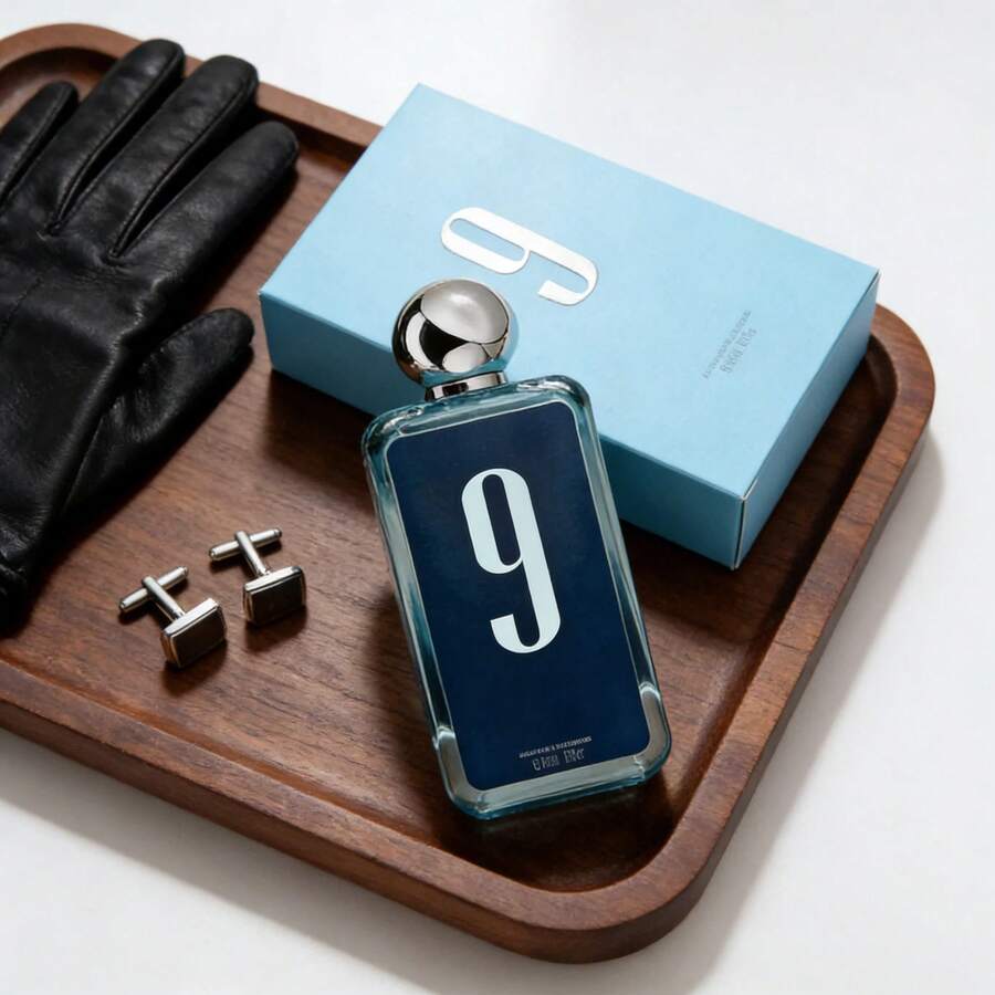 Perfume.Afnen.9PM Scent Collection.Blue & Silver Number 9 Bottle Edition.Eau de Parfum (Unisex Fragrance)-100ml.Fresh Fruity Woody Fragrance Ofertas - Aroma floral amaderado - Ver 1