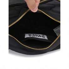 Women Shoulder Bags - Black and White - View 4