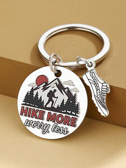 هدايا المشي لمسافات طويلة للنساء، اكسسوارات المشي لمسافات طويلة للرجال، هدايا للرجال المغامرين، هدايا رائعة للمشاة أصدقاء، هدايا خارجية للمحبين للمشي لمسافات طويلة، سلاسل مفاتيح للمشاة