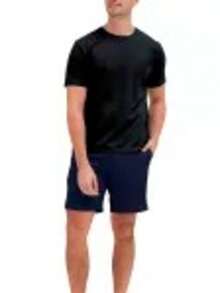 Mauricinho Summer Shorts, Regular Fit, Drawstring, Pocket, Linen - Azul Marino - Ver 4