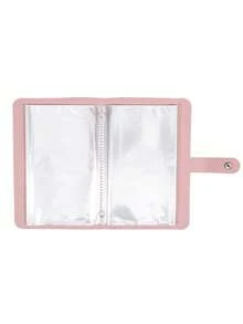 1pc PU Material Cash Envelope, Can Store Banknotes, Banknote Photos, Stamps, Bank Cards - Savings Book - View 2