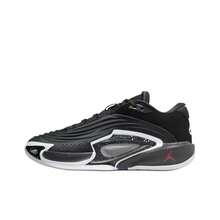 Nike Jordan Luka 3 PF Comfortable Non-Slip Durable Low-Top Basketball Shoes, Men, Black White Red - Black, White and Red - View 17