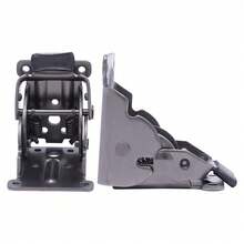 SENDERPICK 4 Pcs Folding Brakcet 0°-90° Table Foldable Hinge Self Lock Extension Support For Table Workbench Sleeping Platform - Black - View 11