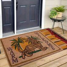 VIKAMA Powerful Tiger Rug Warm Doormat Floor Mat Welcome Mat Outdoor Carpet Rug For Bedroom Carpet For Live Room Home Dec - 1PC - View 1