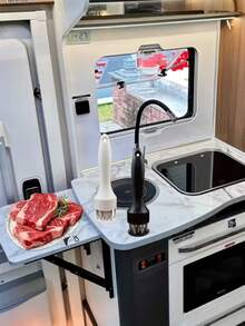 1/2pcs Motorhome Kitchen Meat Tenderizer, Motorhome Camping Kitchen Tool, Stainless Steel Meat Tenderizer, Suitable For Home Kitchen And Motorhome Kitchen Accessories - Multicolor - View 10