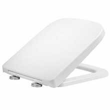 Soft Close Square Toilet Seat Quick Release Anti-Bacterial Adjustable Heavy Duty - A - View 1