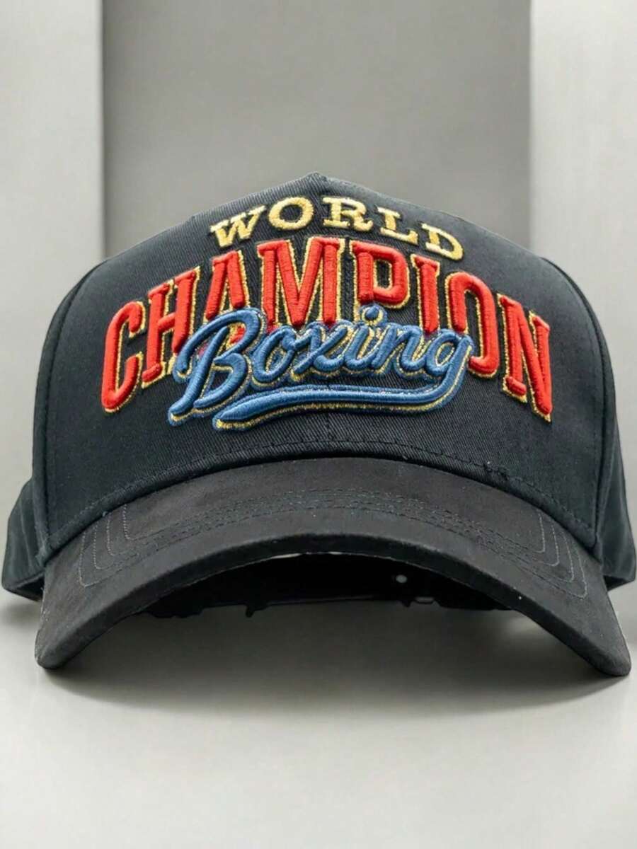 Dandy hats Gorra CANELO WBC LA MEJOR CALIDAD EN CAJA Alta Calidad y Diseño Distintivo Ideal para Diversas Ocasiones - Negro - Ver 1