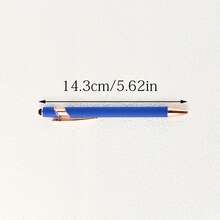 Personalized Gift Pen, Exquisite Custom Pen, Bridesmaid Gift, Friend Gift, Alumni Gift, Commemorative Gift, Soft Touch Rubber Ballpoint Pen, Luxury Soft Touch Rose Gold Ballpoint Pen, Fashionable Reusable - Sets - View 6