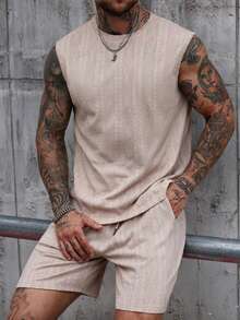 Verano    Regular    Cordón  Bolsillo  Botón delantero    Navideño  Halloween - Albaricoque - Ver 9