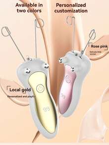 Women's Electric Facial Hair Remover, Beauty Painless Hair Removal Device For Body, Arms, LCD Display - Multicolor - View 3