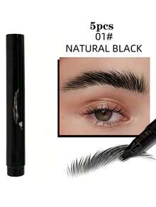 1支多头眉笔，2毫升，防水，速干，新手也能轻松使用 - 彩色 - 查看 21