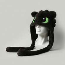 Universal Pictures Toothless Cute Cartoon Ears Moving Hat By Pinching Valentine's Day Valentines - Multicolor - View 3