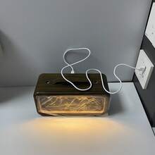 1pc Simulated Snowy Mountain Humidifier, 600ml Large Capacity Aroma Diffuser, 2 Mist Modes, 3 Light Modes, High Mist Output, Quiet Operation, Suitable For Various Room Types - Multicolor - View 12